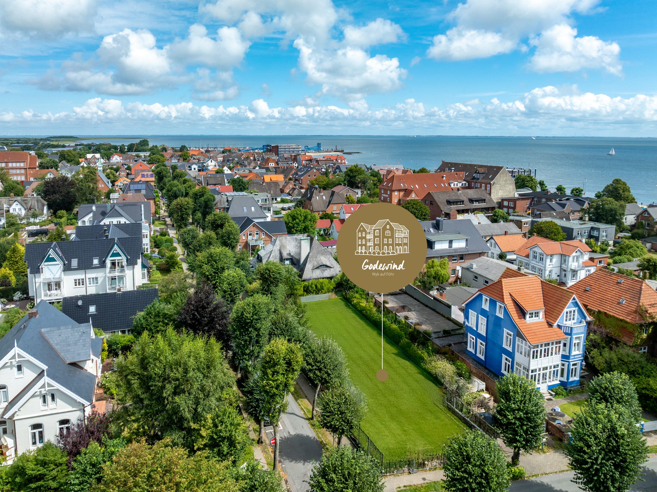 Godewind Luftbild mit Markierung 2